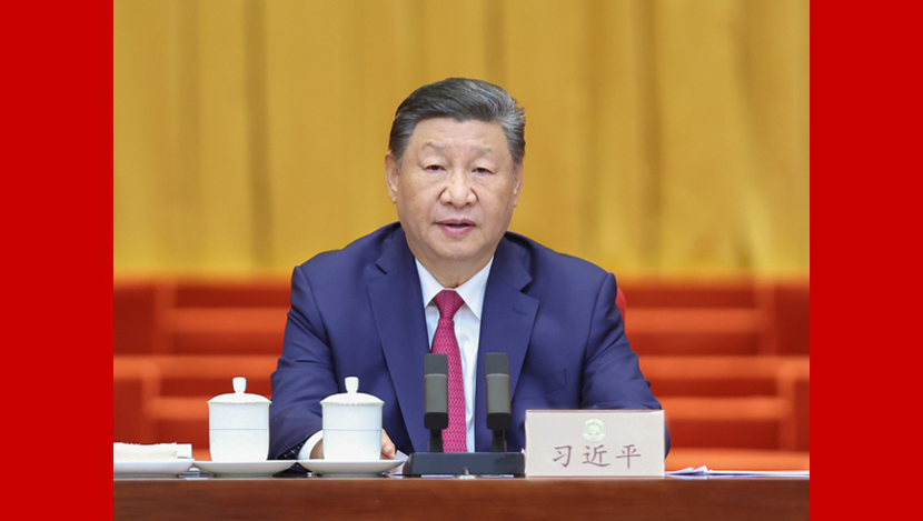  Xi Jinping delivered an important speech at the conference to celebrate the 75th anniversary of the founding of the Chinese People's Political Consultative Conference, stressing that the CPPCC should give full play to its significant political advantages and constantly consolidate and develop a dynamic, stable and united political situation