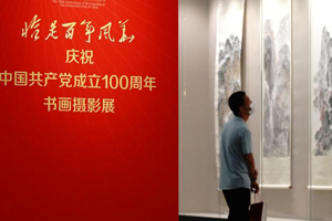 恰是百年风华——庆祝中国共产党成立100周年书画摄影展开展
