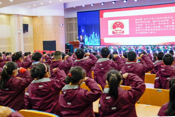 杭州钱塘区法院开展青少年法治宣传教育系列活动