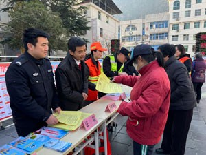 陕西镇坪法院开展国家宪法日宣传活动